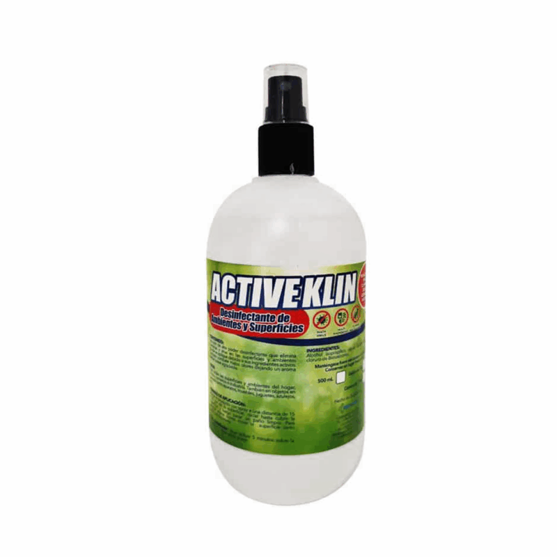 Desinfectante ActiveKlin multisuperficie en Guatemala. Producto hecho en Guatemala.