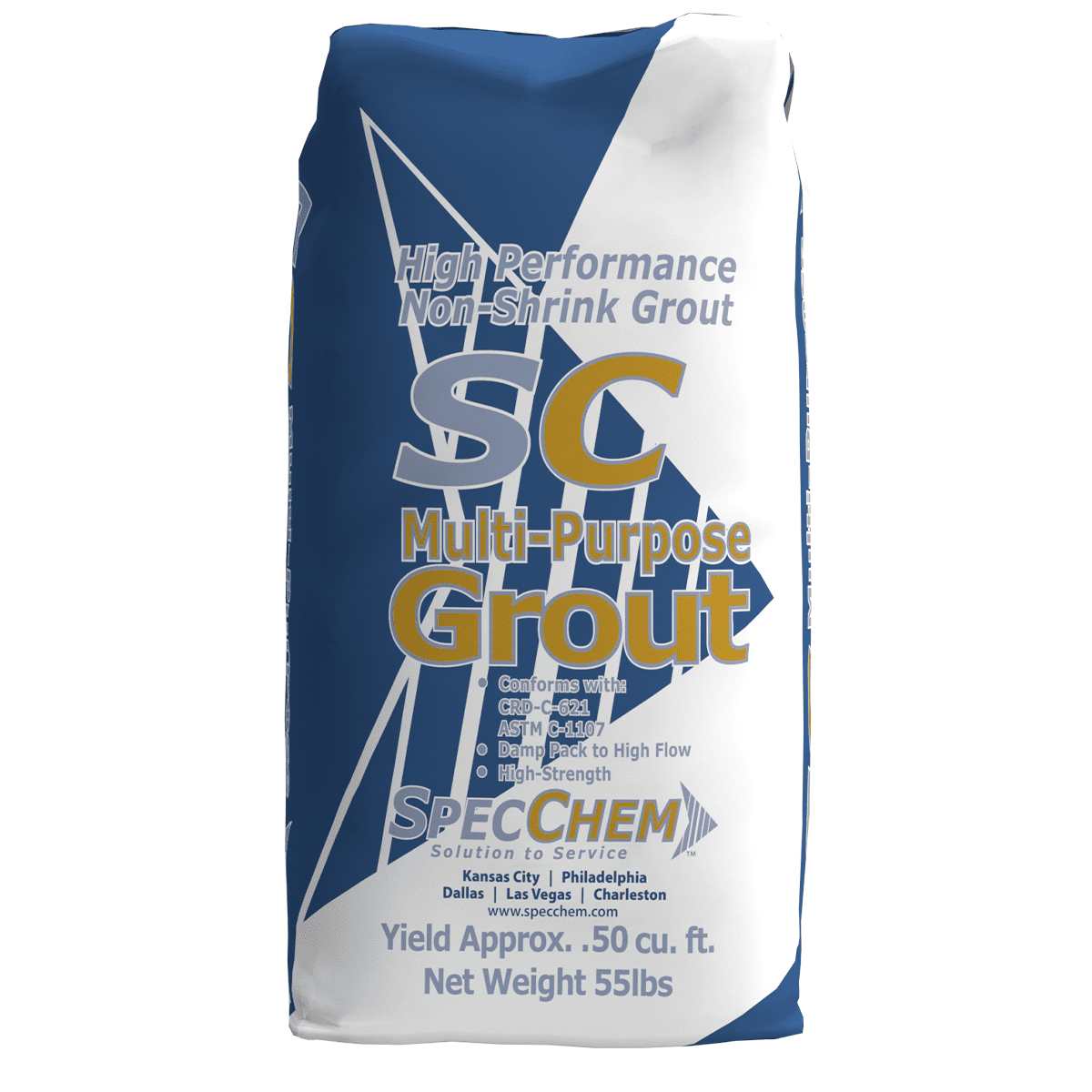 Grout SPECHEM Mortero para platinas